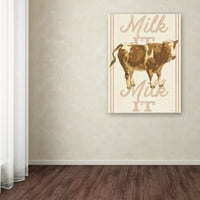 Трговска марка ликовна уметност „млеко тоа млеко тоа“ платно уметност од Сју Шлабах