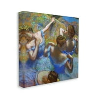 Tuphel Home Décor Ballet Dancers Blue Green Classic Paintic Canvas wallидна уметност од Едгар Дегас
