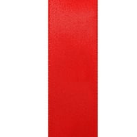 Студија Божиќ Црвен полиестер со двојно лице сатенска лента, 150 '1,5
