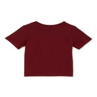Garanimals Baby Baby Moys Солидна маица со краток ракав, големини 0 3М-24м