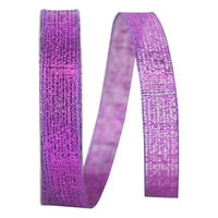 Хартија Сите Поводи Виолетова Полиестерска Метална Жична Корсажна Лента, 900 0,62