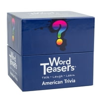 Збор Teasers® Американски Тривијални Флеш Картичка, Прашања