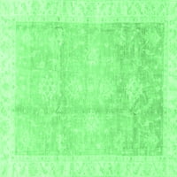 Ахгли Компанија Внатрешен Правоаголник Ориентални Смарагдно Зелени Килими Од Традиционална Област, 6'9'