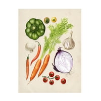 Грејс Поп „зеленчук градина II“ платно уметност