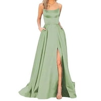казка женски моден празник краток ракав v-вратот чипка шифон мрежа половината партија фустани матурска облека зелена xxl