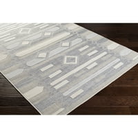 Уметнички ткајачи Делано геометриски килим за глобално подрачје, крем, 5 '7'