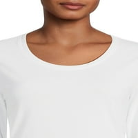 Без граници јуниори маичка за вратот со долги ракави, големини XS-xxxl