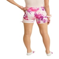 Правда девојки цветни модни танцувачки шорцеви, големини XS-XL, 1-пакет