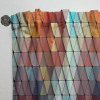 DesignArt 'Триаголни форми Colourfields xxiii' модерна и современа панел за завеси